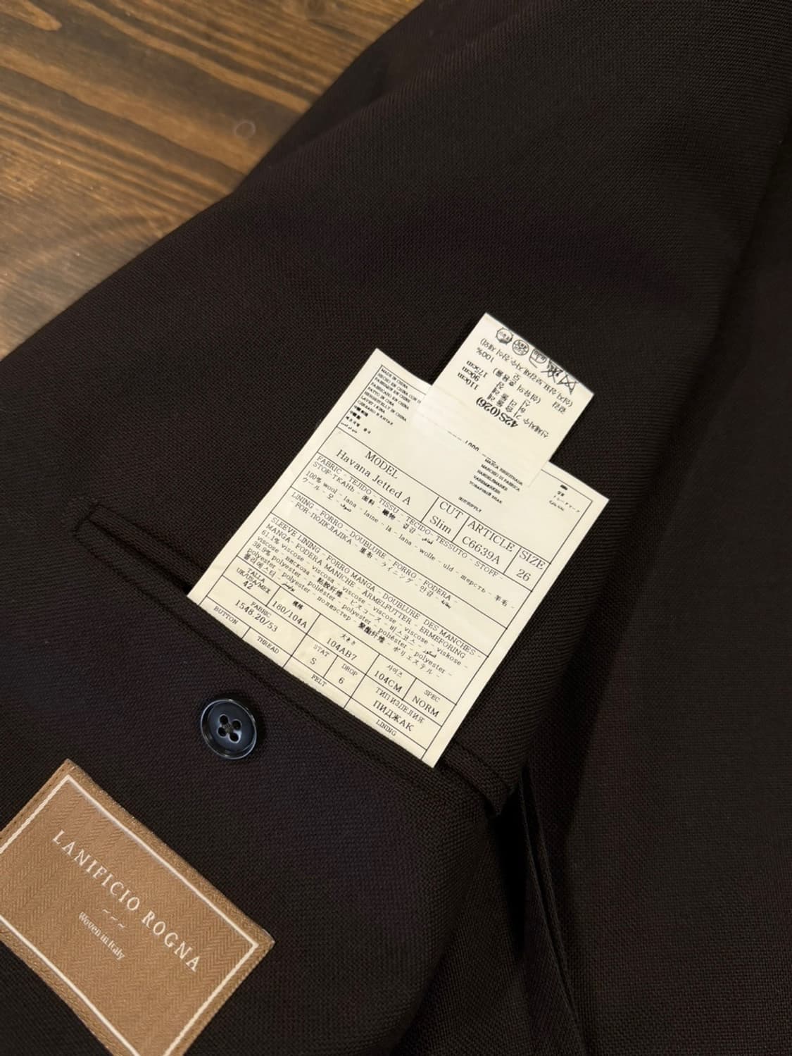 수트서플라이 자켓 슬림100 상품이미지9