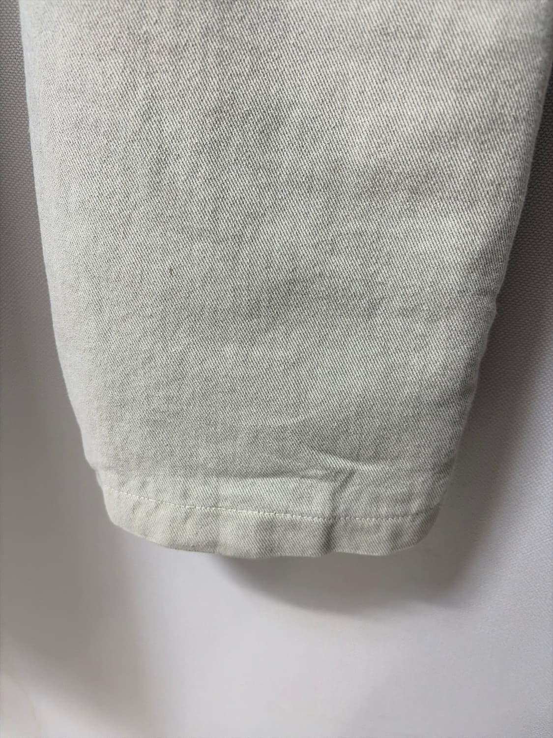 25fw 산산기어 코튼 웨이브 팬츠 그레이 상품이미지5