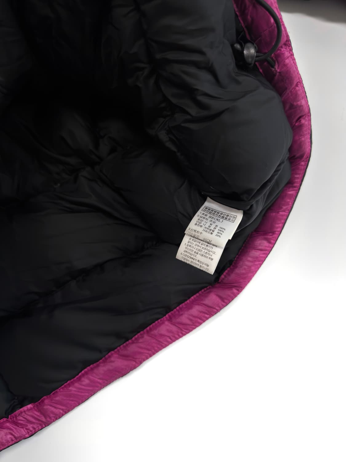 노스페이스 600 필파워 구스다운 패딩 상품이미지5