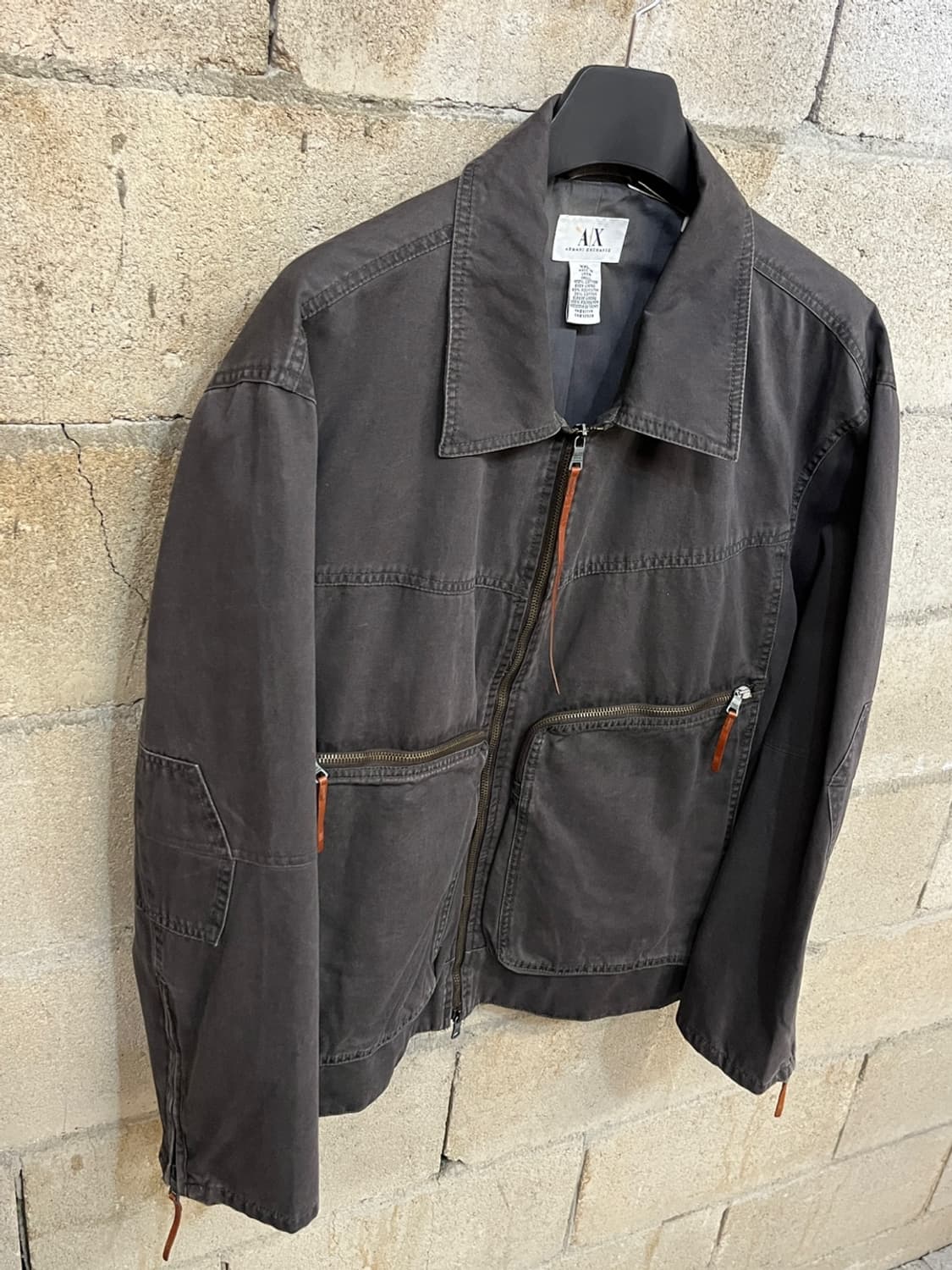 아르마니 익스체인지 빅 포켓 워크 자켓 상품이미지3