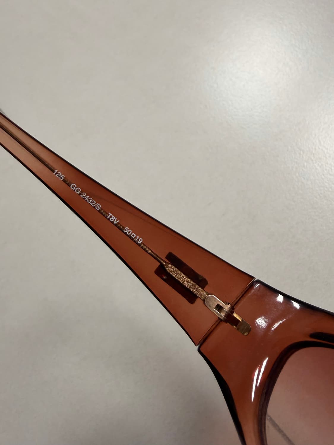 구찌 선글라스 여성용 핑크빛 상품이미지5