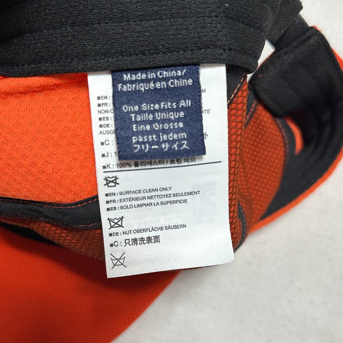 Arc'teryx 트래킹 오렌지 기능성 메쉬 볼캡 상품이미지4