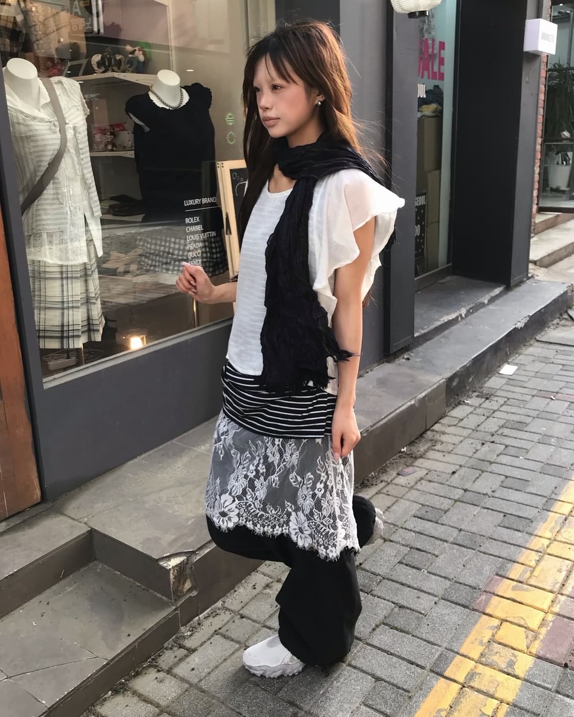 𖤐너드 레이어드 코디set𖤐  상품이미지4