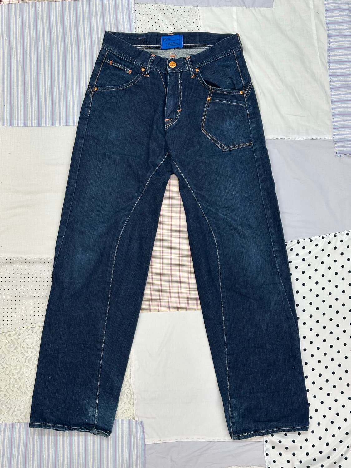 에드윈 디테일 진청바지  상품이미지8