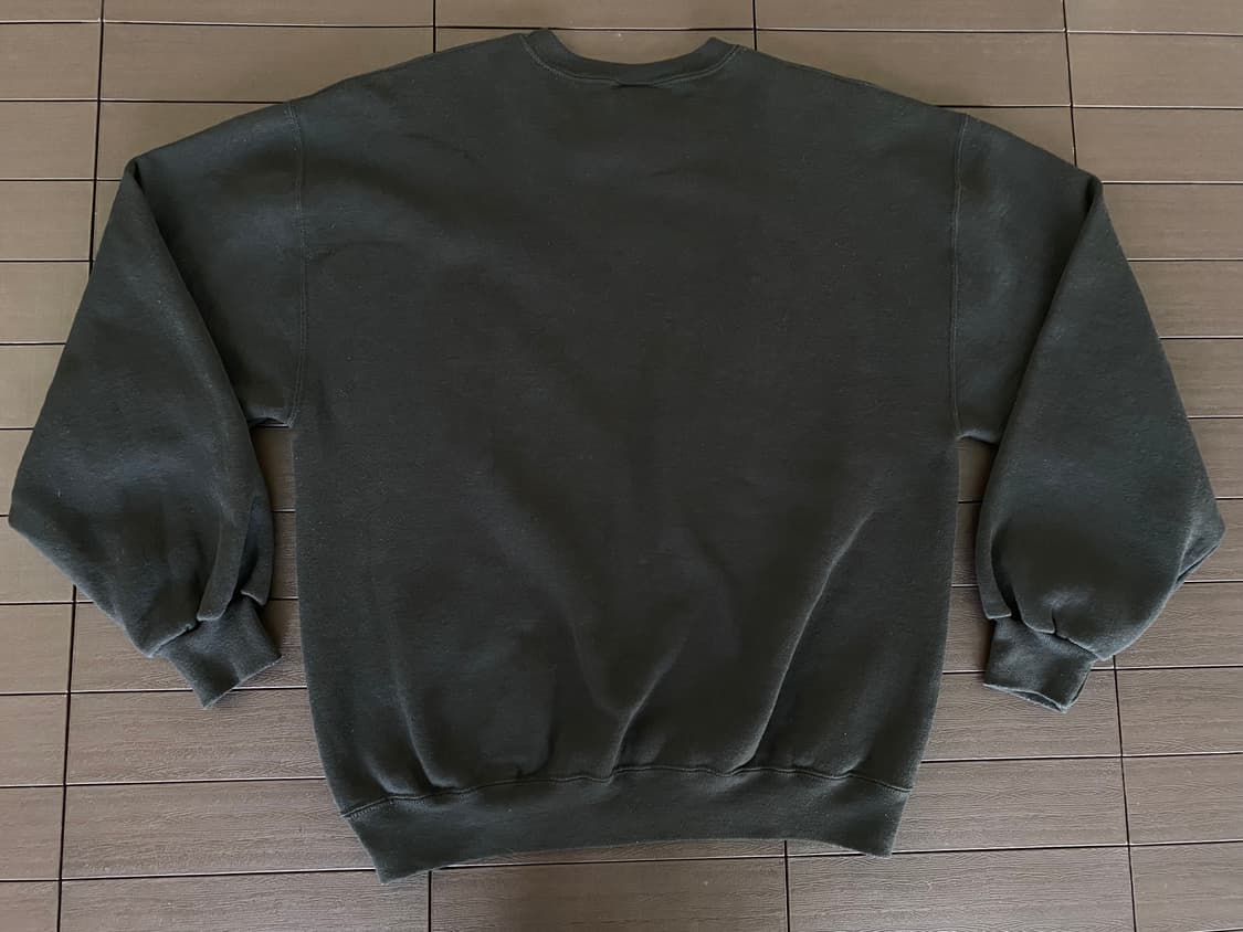 (L) 90s 빈티지 러셀 스웻셔츠 블랙 상품이미지2