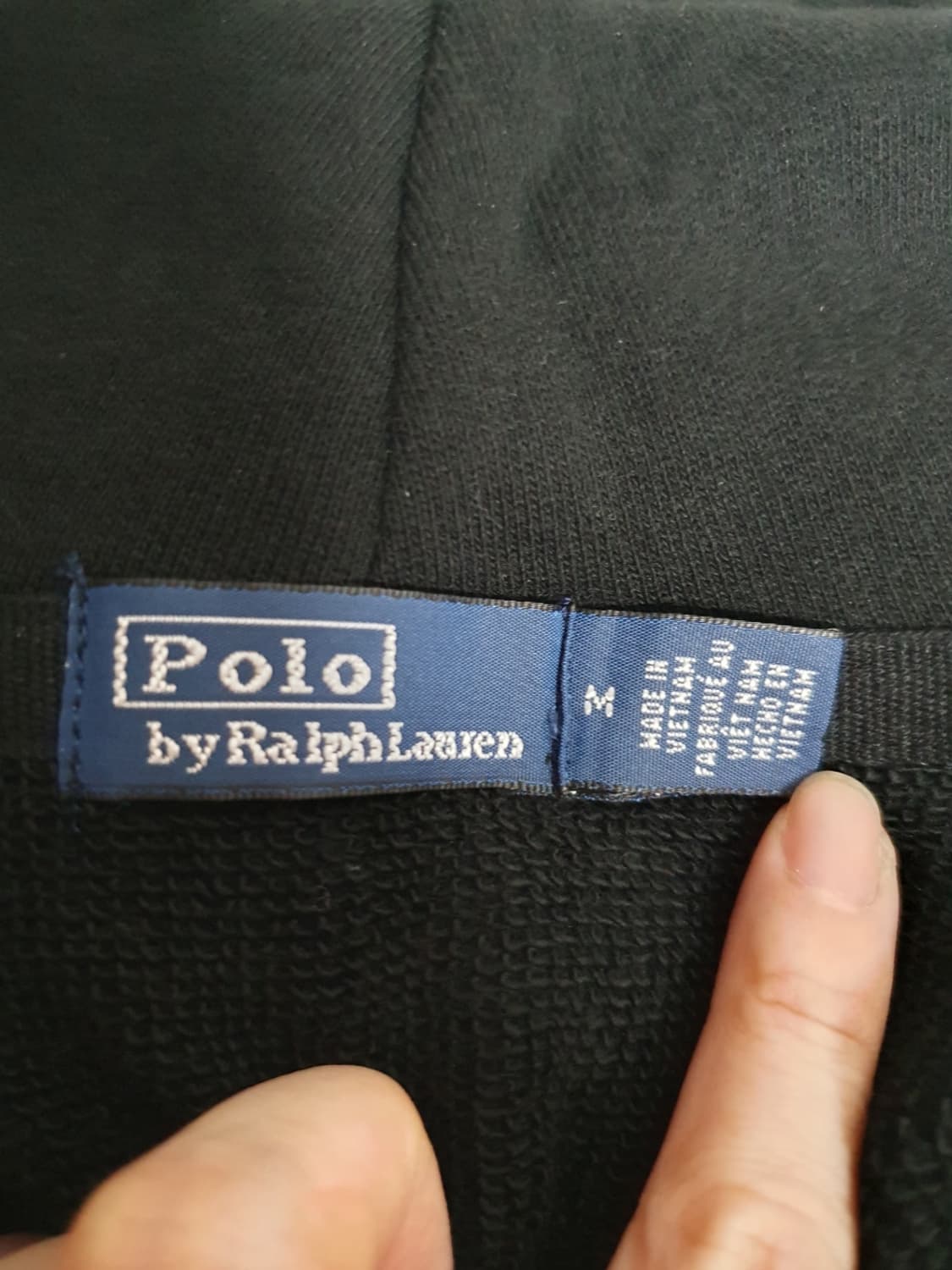 폴로랄프로렌 여성용 후드 집업 블랙 M 상품이미지8