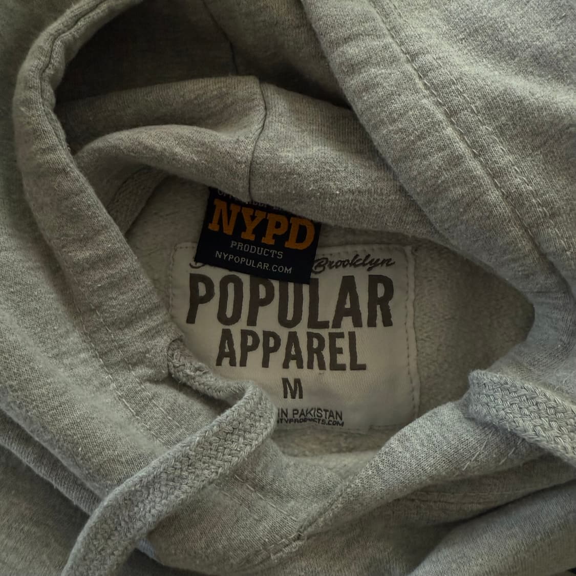 [M] 밀리터리 미 뉴욕 경찰 스웻 후드 티셔츠 US-23 상품이미지4