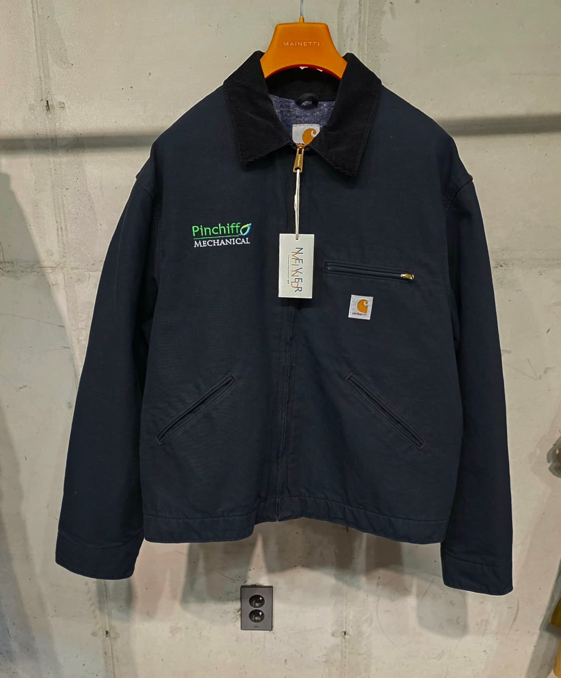18s USA 칼하트 J001-BLK 디트로이트 자켓 XL 상품이미지1