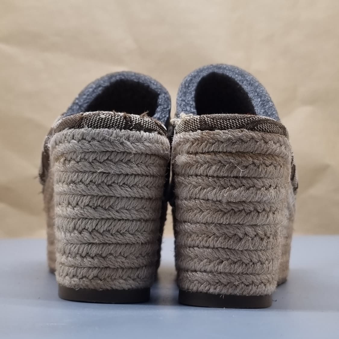 코치 여성웨지슬리퍼225 굽8  상품이미지4