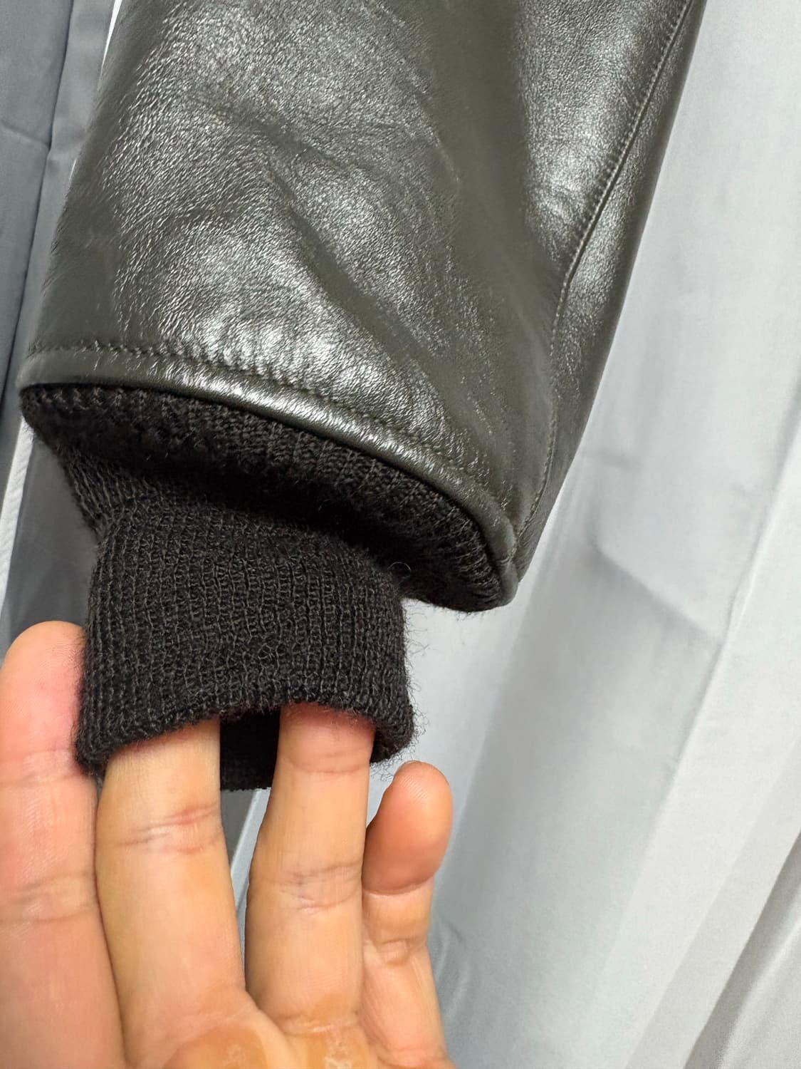 디아프바인a2 (lot.670 / 카프스킨 / 다크카키 / Xl) 상품이미지3