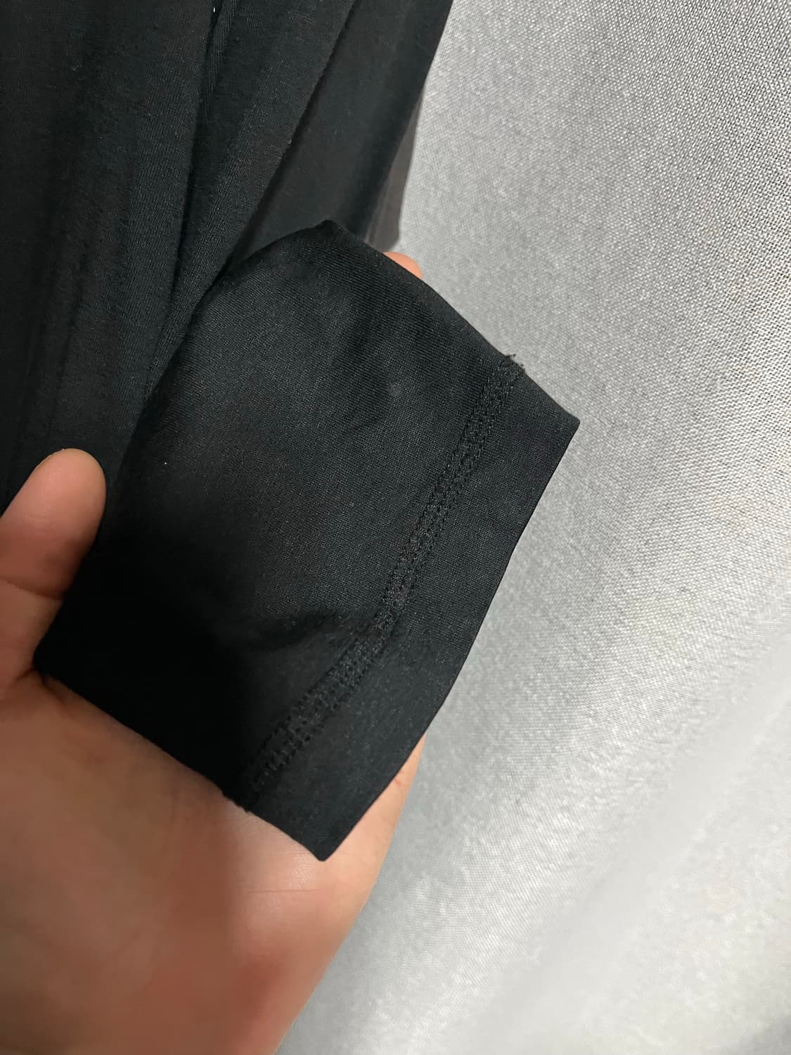 (2) LES pin long sleeve 핀 롱슬리브 블랙 상품이미지3