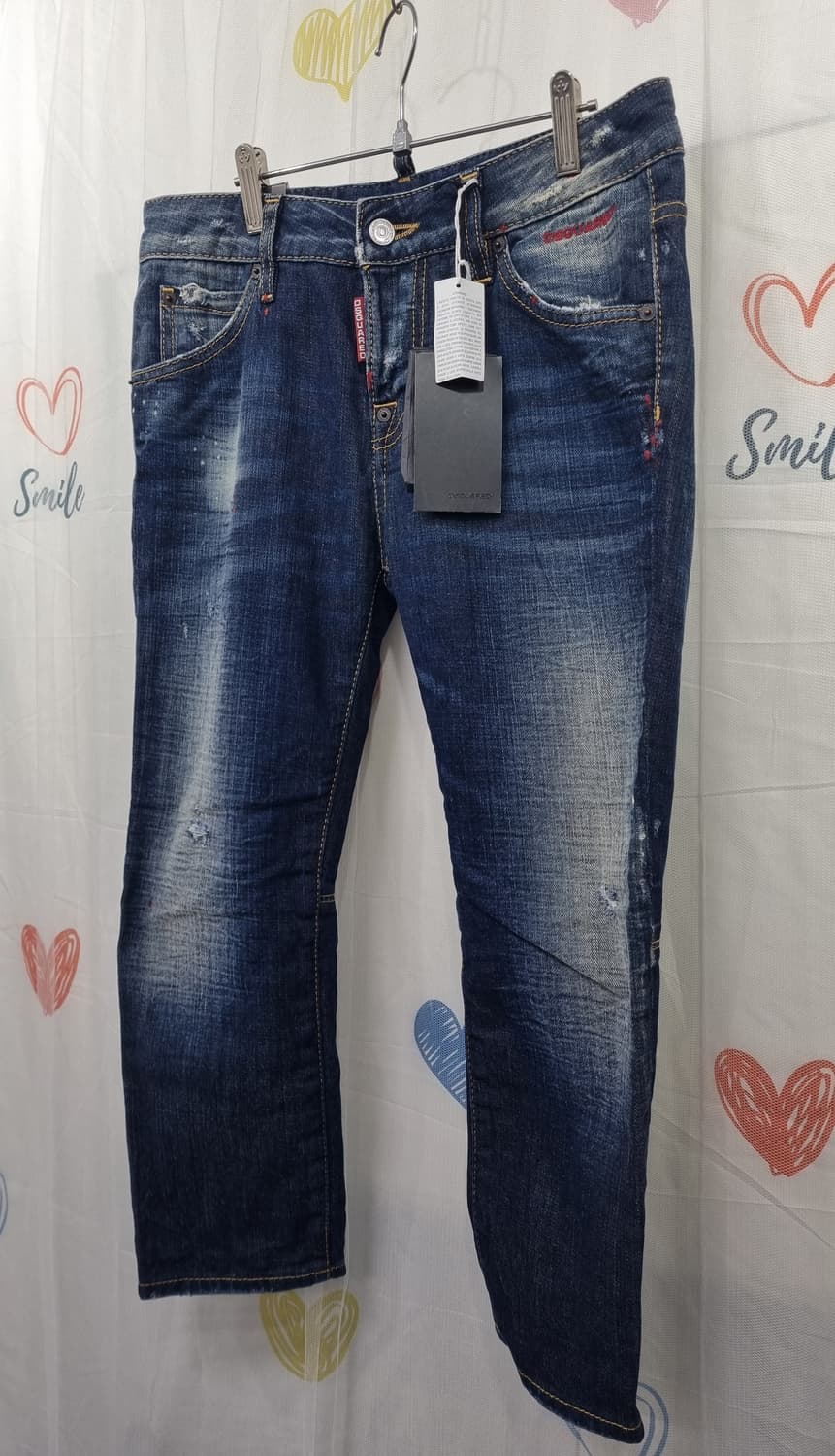 정품) 디스퀘어드2  중청 데님 팬츠  상품이미지2