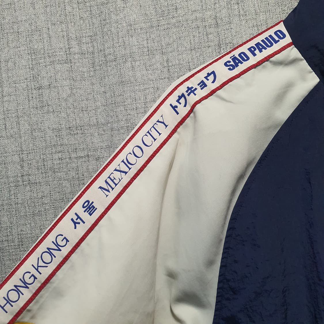 뉴에라 테잎로고 월드와이드 트레이닝복 바람막이 세트  상품이미지4