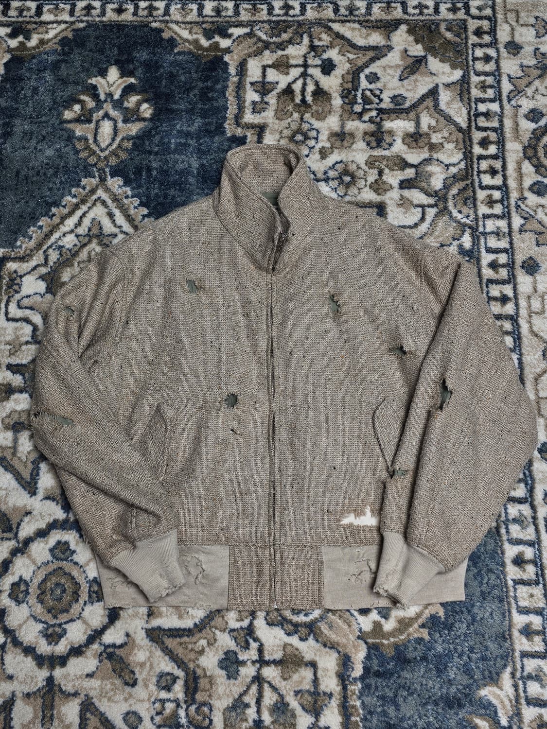 [2] ANACHRONORM 아나크로놈 트위드 드리즐러 자켓 상품이미지4