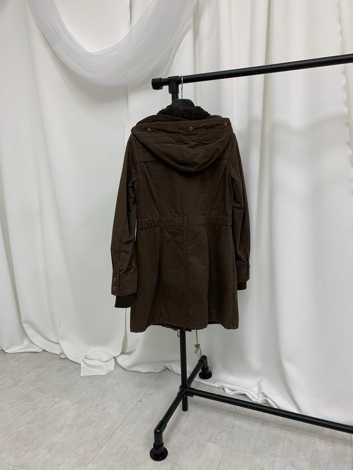 세실맥비 딥브라운 y2k 야상자켓 상품이미지3