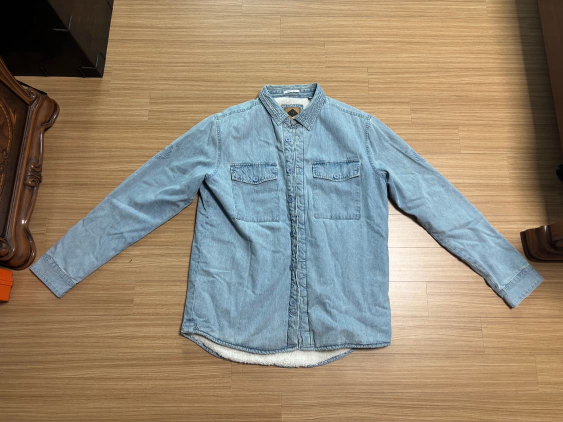 뉴질랜드 TCSS 기모 데님 셔츠 상품이미지2