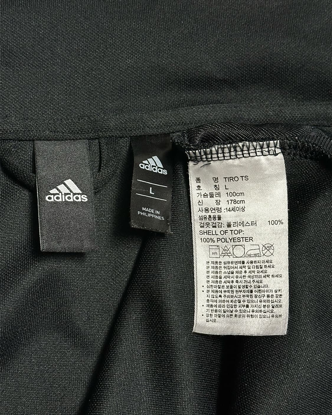 아디다스 트랙탑 져지 블랙 상품이미지4