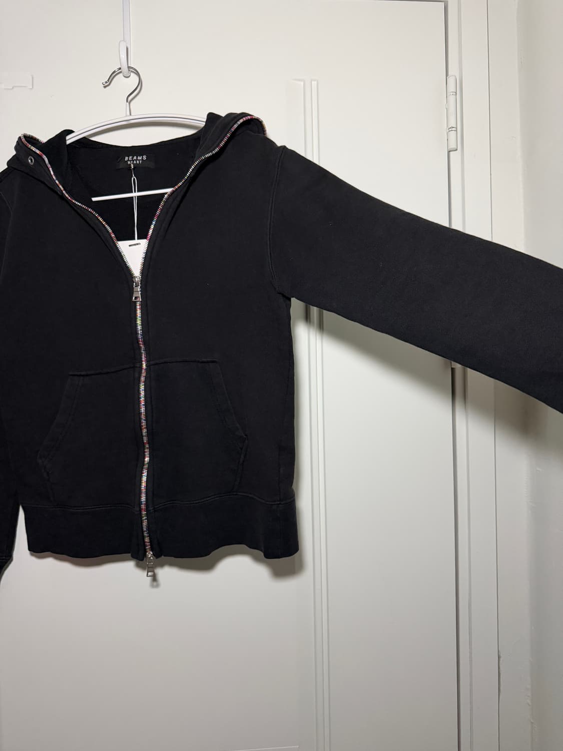 일본빈티지 빔즈 유니크 후드집업  상품이미지6