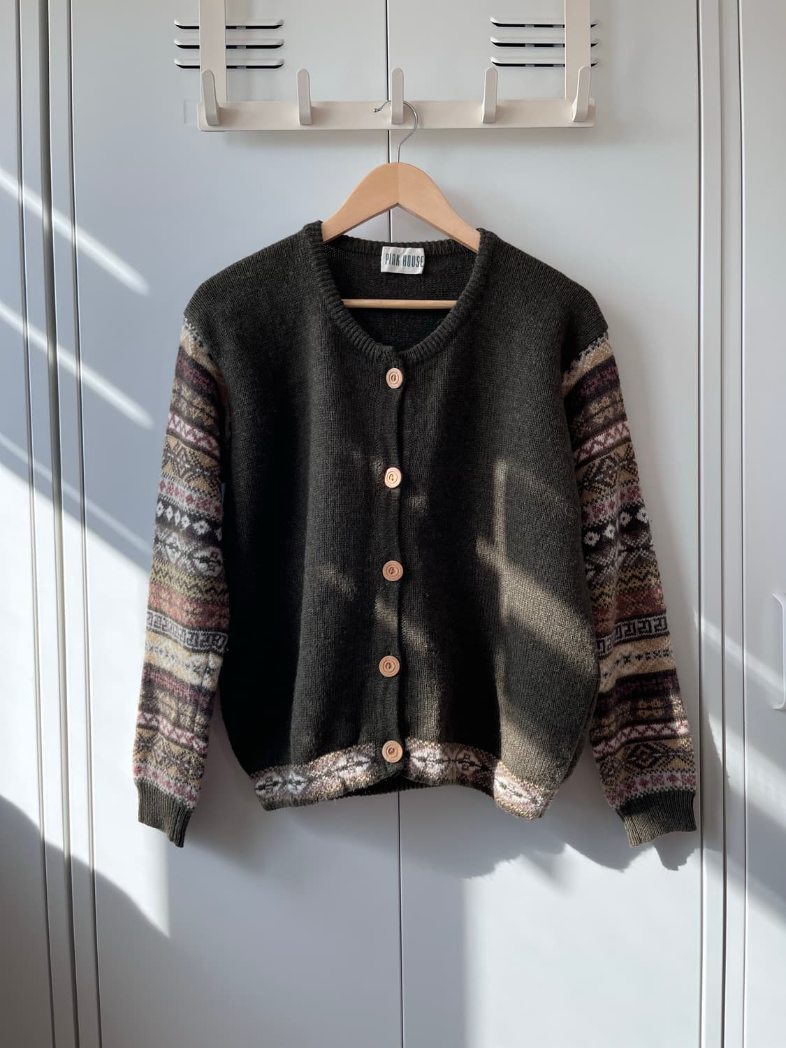 핑크하우스 노르딕 울니트 라운드 가디건  상품이미지10