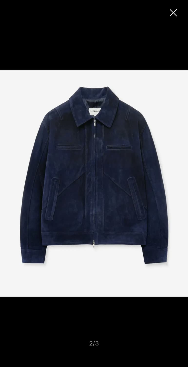 리얼스웨이드 자켓(리얼레더) 상품이미지1