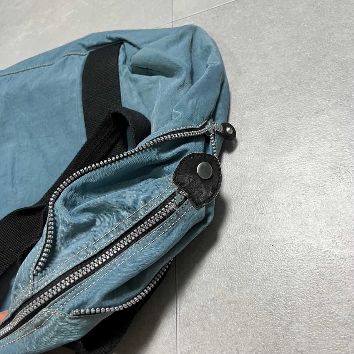 키플링 하늘색 소라색 숄더백 토트백 상품이미지3