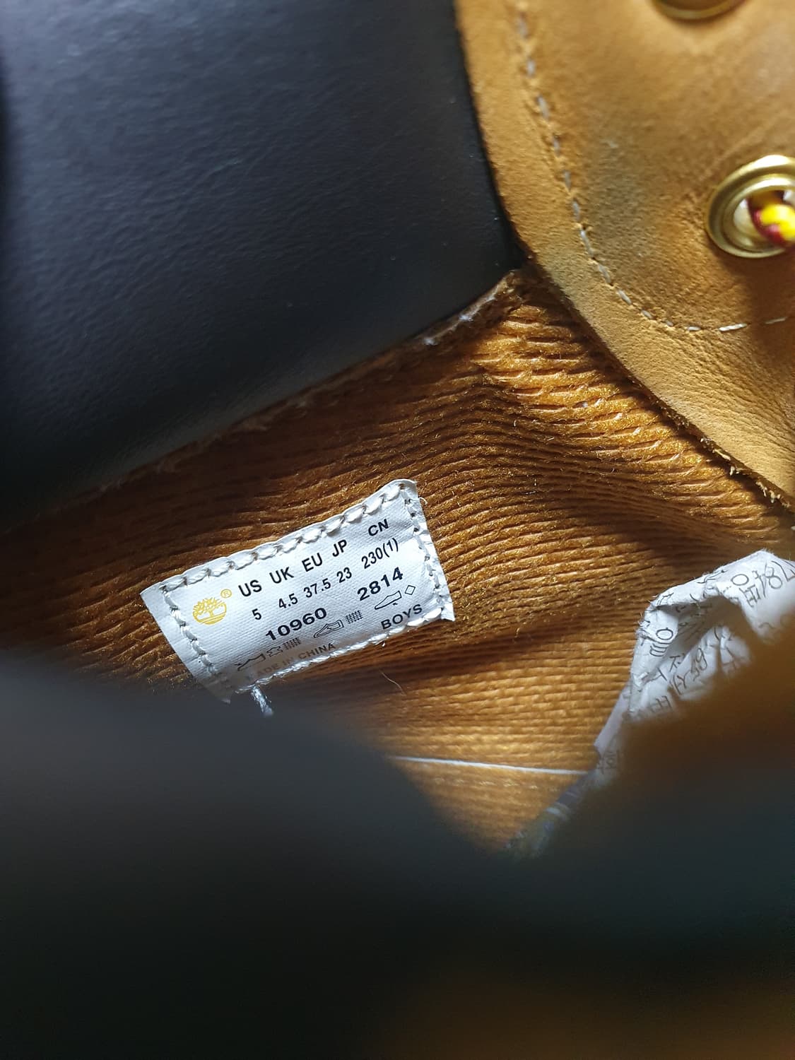 팀버랜드 우먼스 옐로우 부츠 230 상품이미지10