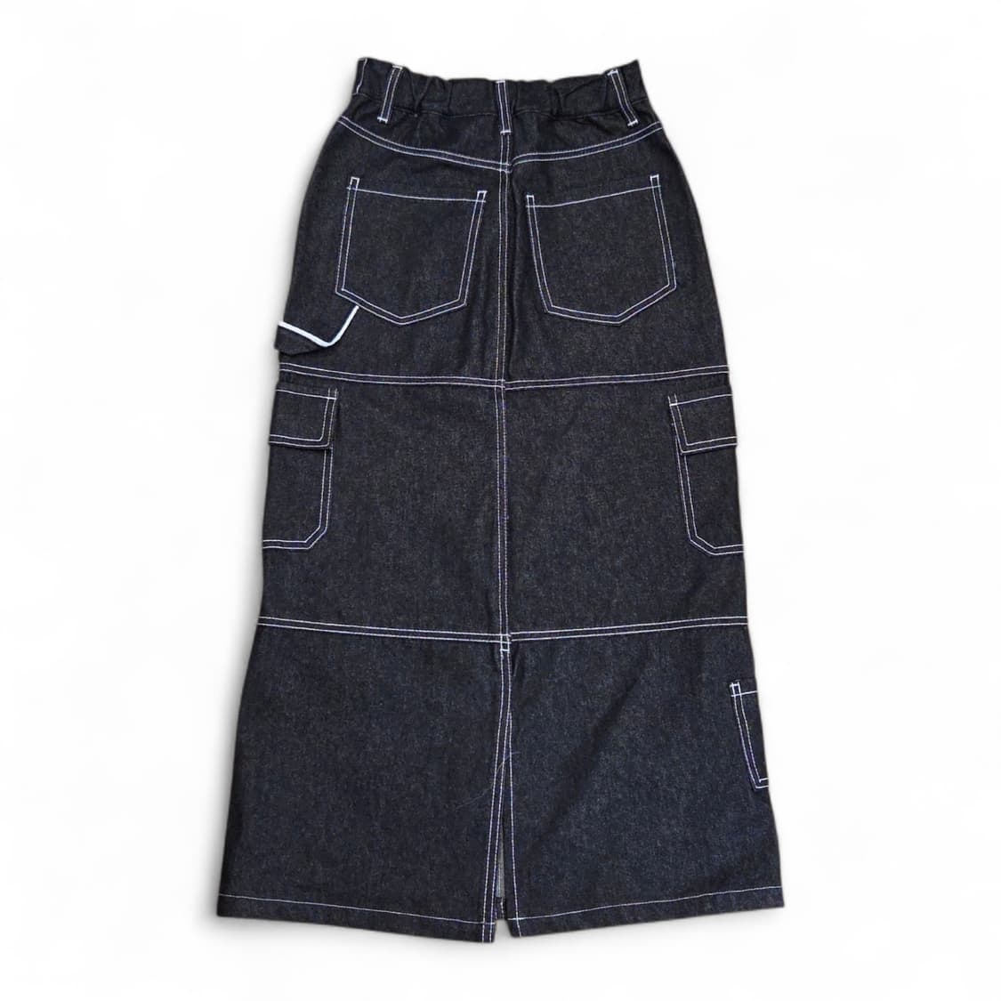 신품급] RDVZ 스티치 카펜터 데님 스커트 (S) 상품이미지2