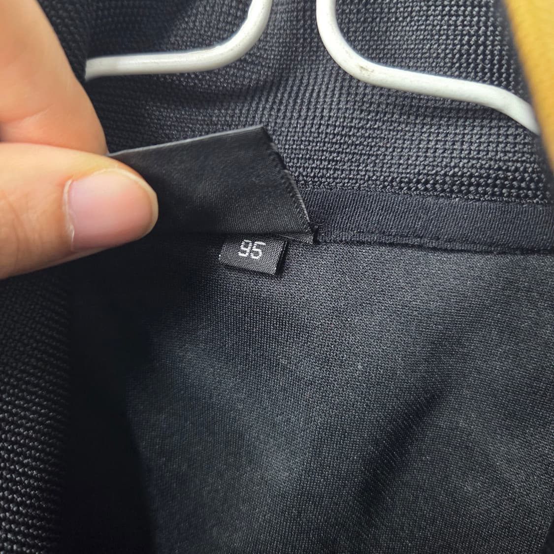 M95(108)/ 아디다스 / 골드 삼선 바람막이 져지 집업 상품이미지4