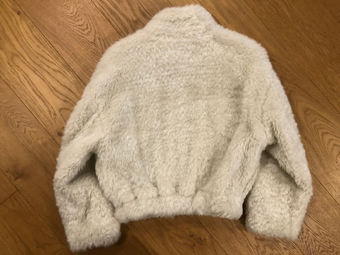 Amomento 헤어리 집업 점퍼 상품이미지3