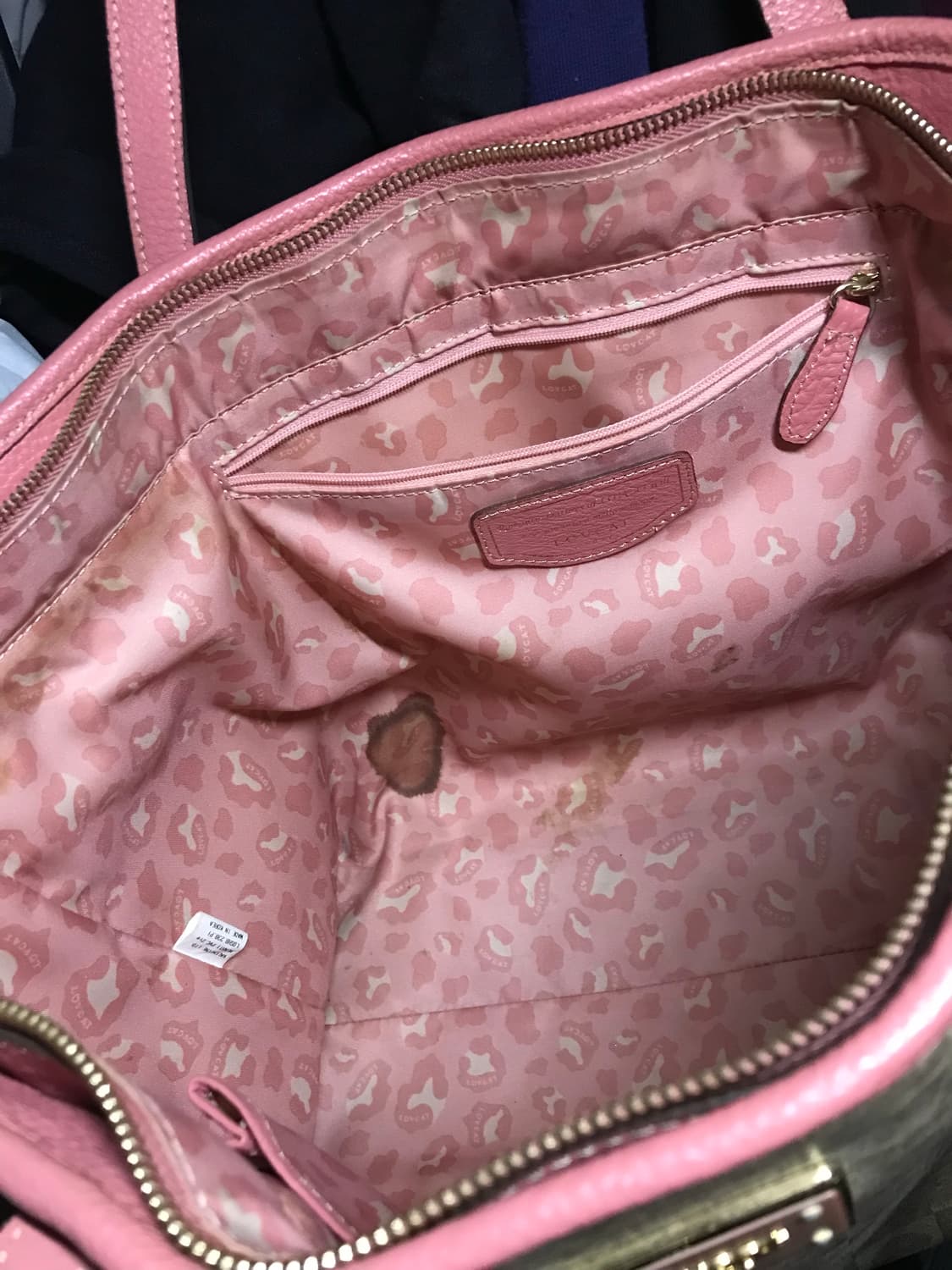 러브캣 발렌타인 토트백 숄더백 쇼퍼백 가방 상품이미지3