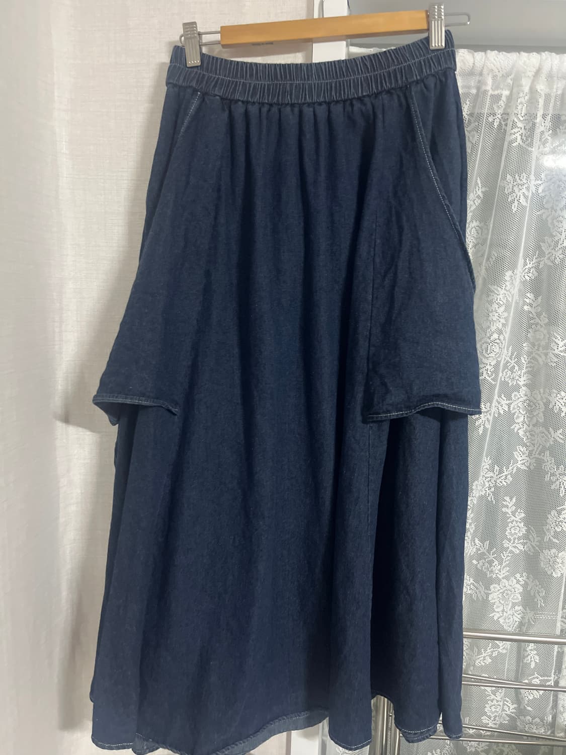 빈티지 데님 스커트 상품이미지2