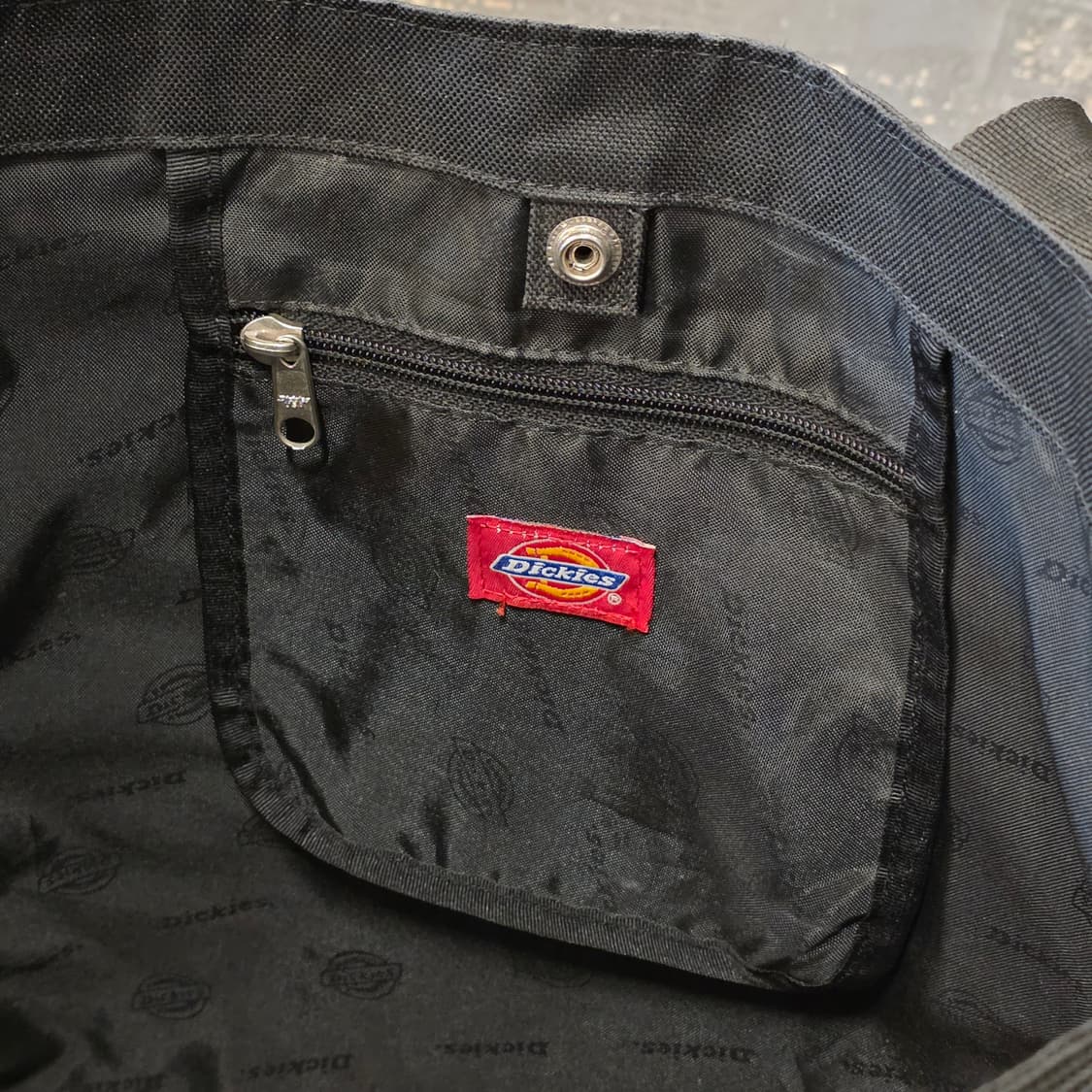 디키즈 블랙 토트백 + 미니 파우치 세트 상품이미지6