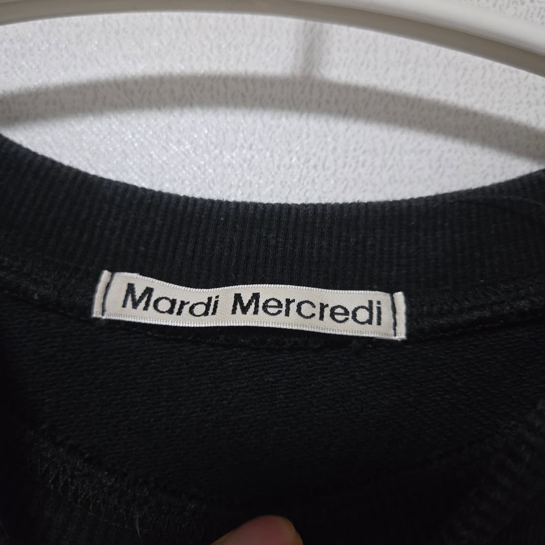 마르디메크르디 코튼 맨투맨/ 여성 맨투맨/ 여자 맨투맨  상품이미지2