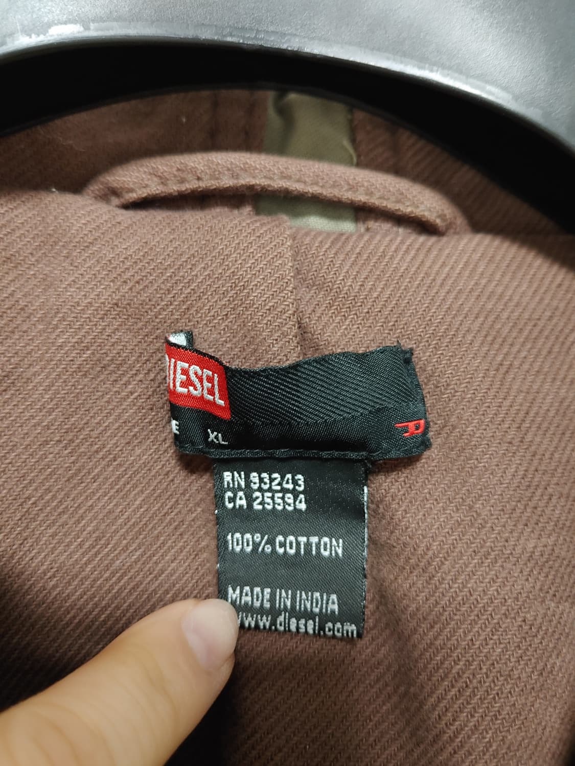 디젤 워크워어 헌팅후드 겨울야상 상품이미지2