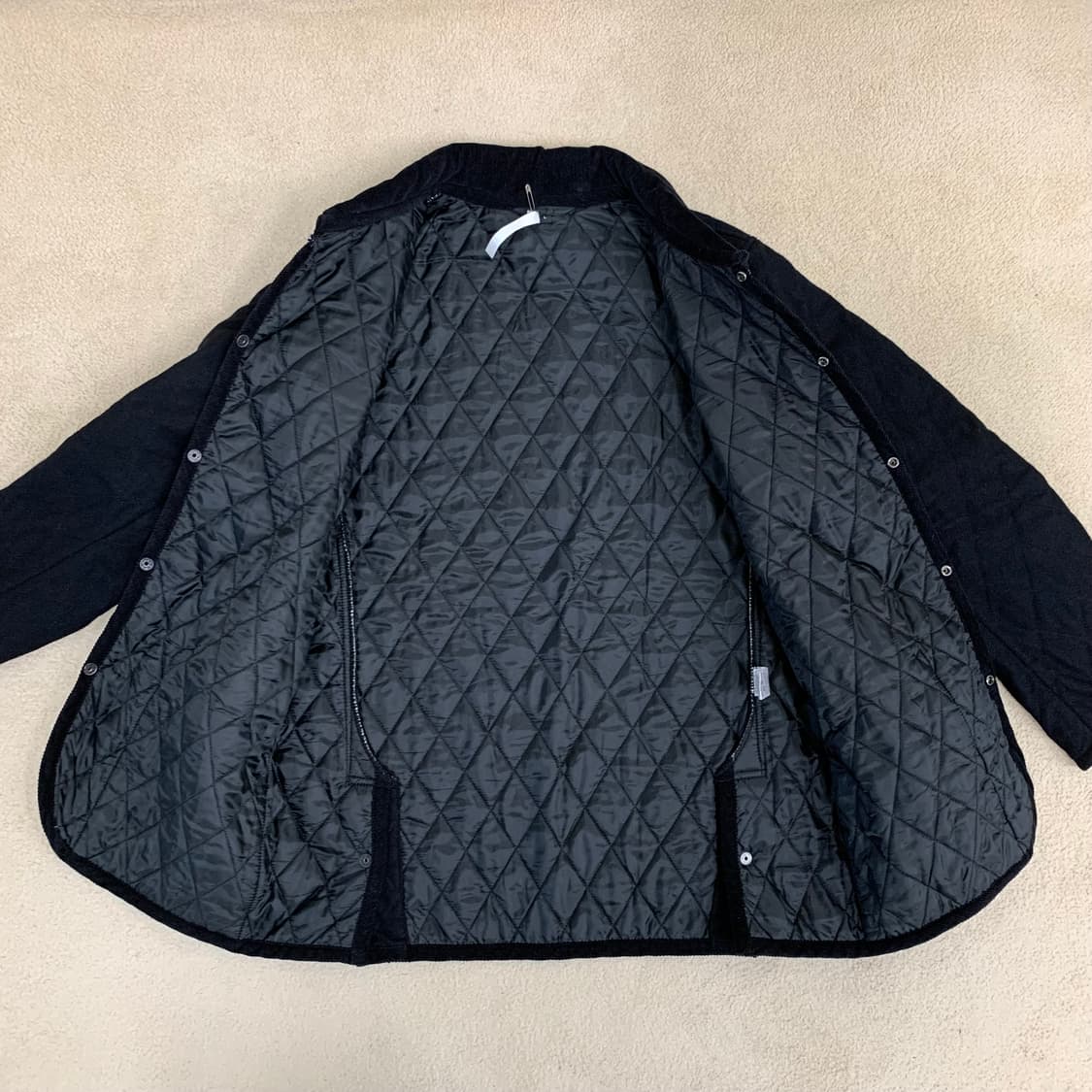 무지 무인양품 퀼팅자켓(L/블랙) MUJI 퀄팅자켓 상품이미지7
