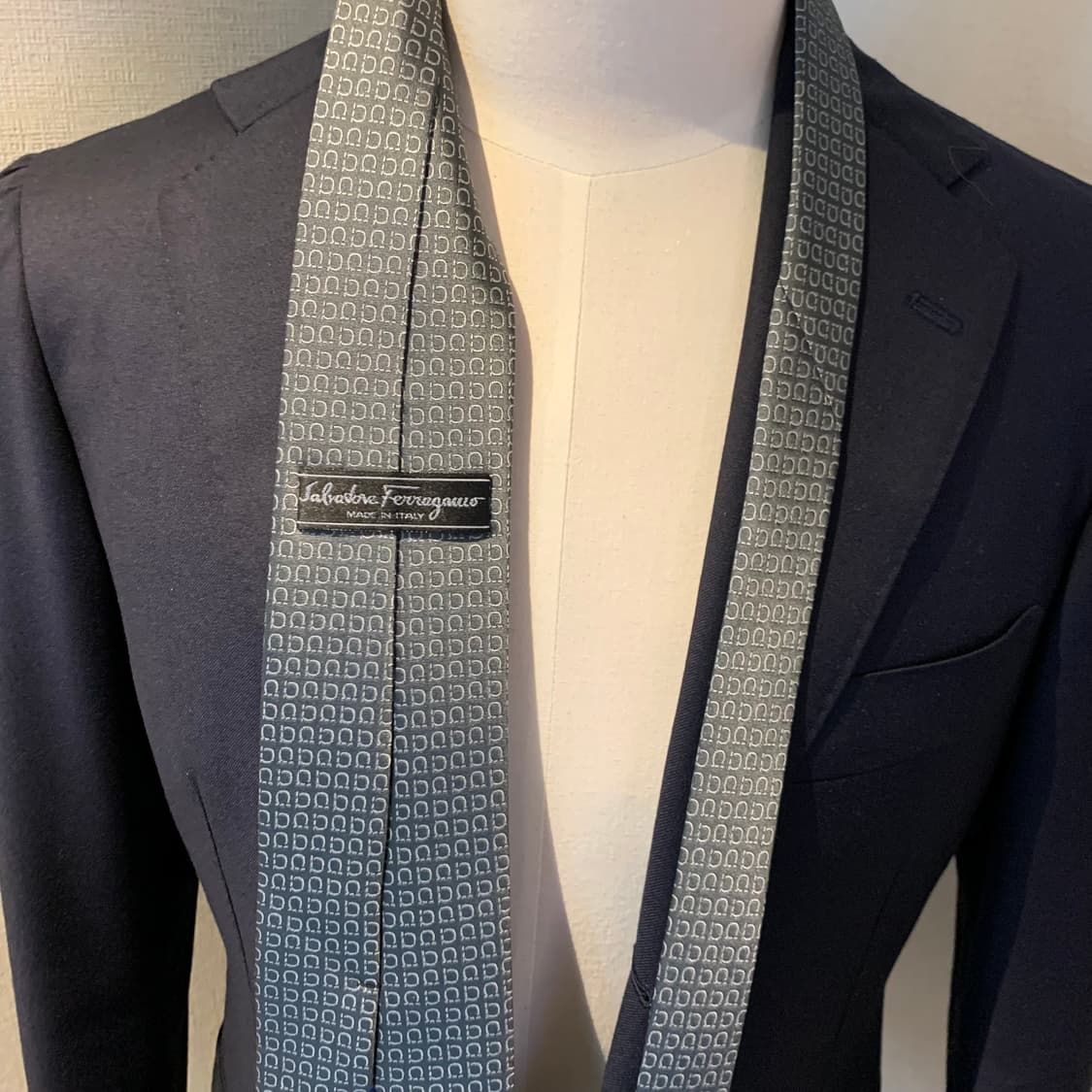 살바토레 페레가모 간치니 명품넥타이 100실크 A+등급 상품이미지2