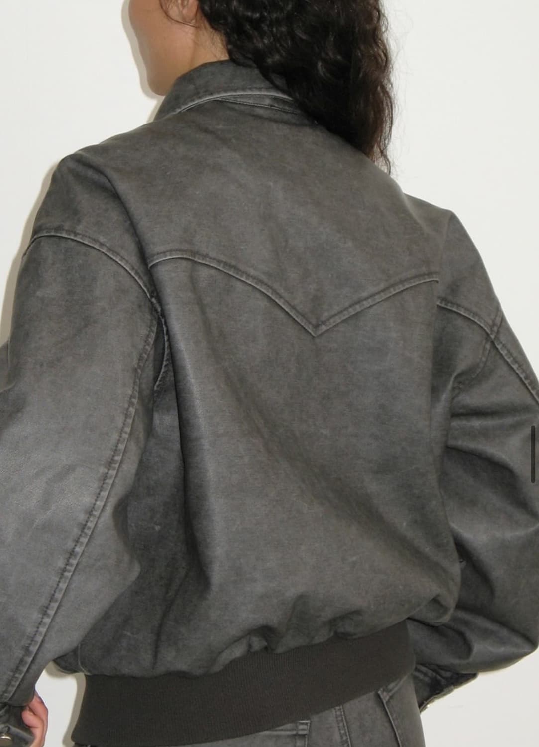 Polysooem 폴리수엠 레더 자켓 상품이미지5