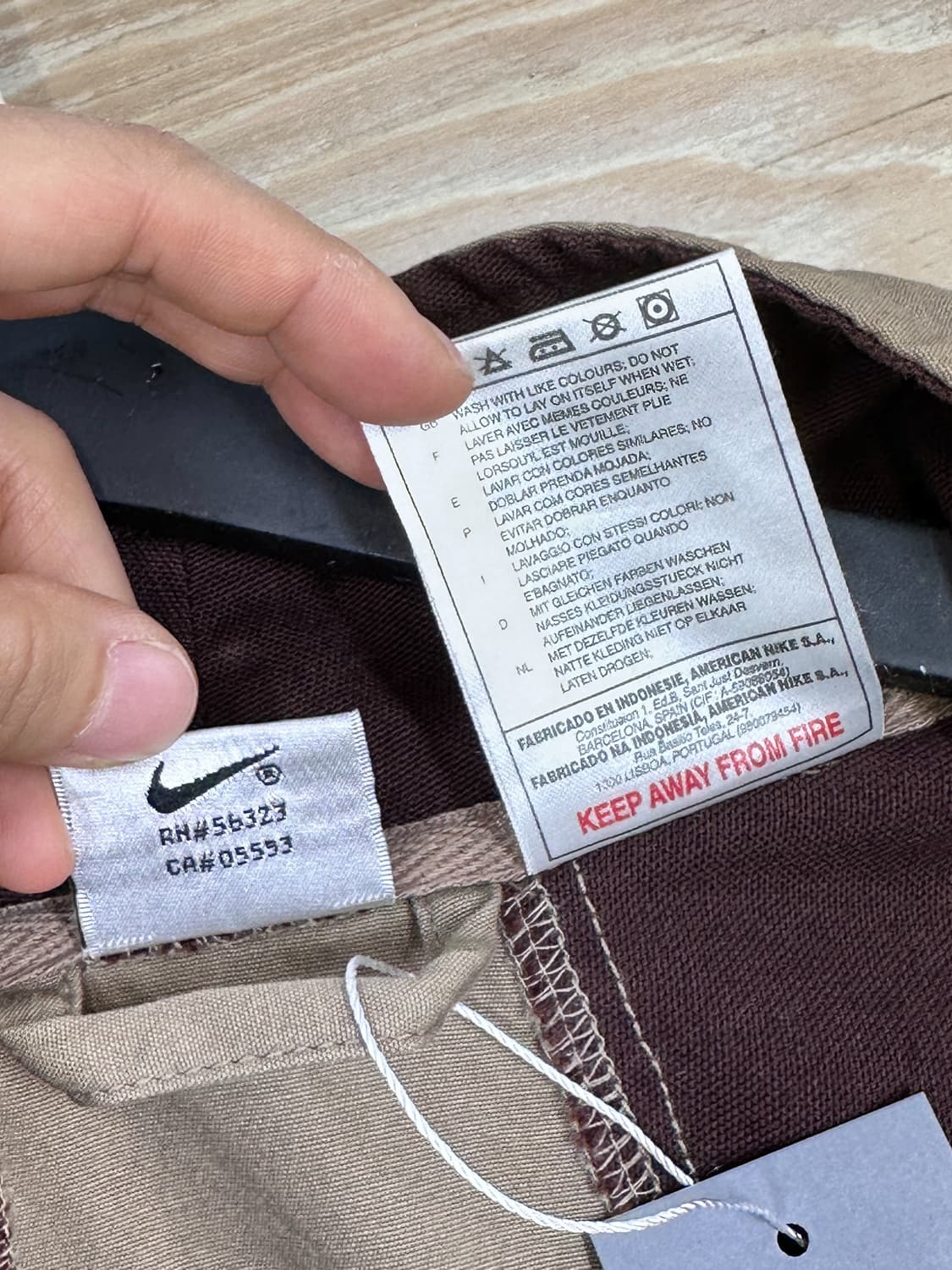 나이키 90’s 에어 스우시 빅 투톤 아노락 상품이미지7