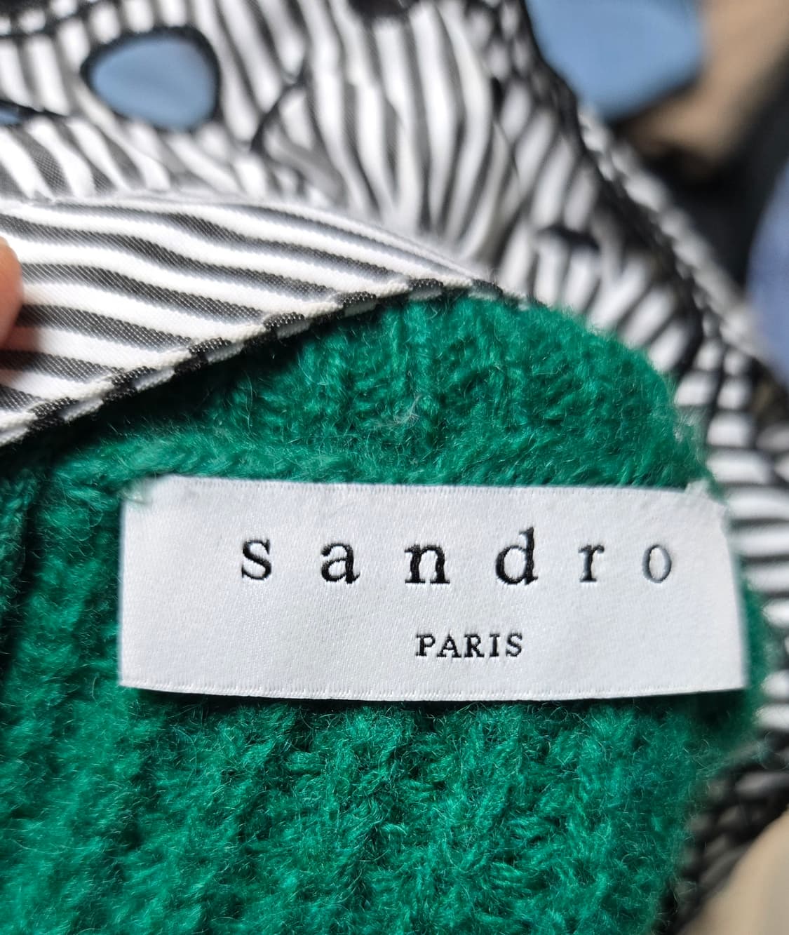 산드로 프릴 레이어드 니트 상품이미지8