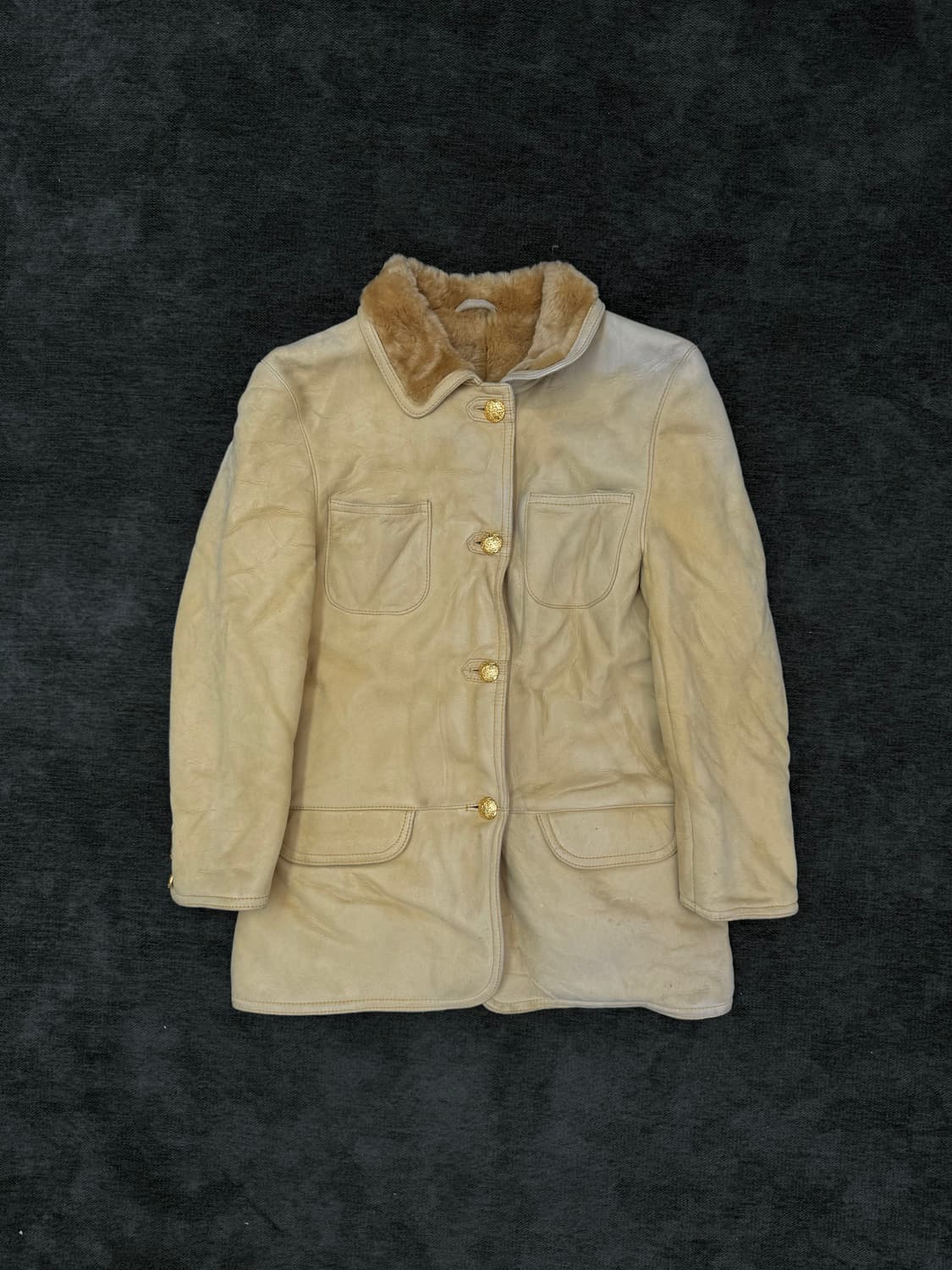 g.estilo 램스킨 시어링 코트 상품이미지1