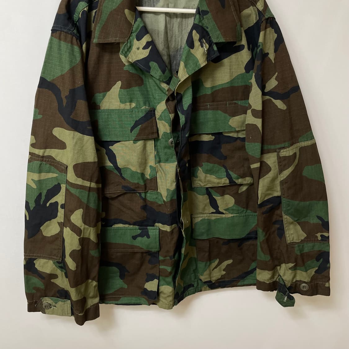 [ 미디움 숏 ] 미군 밀리터리 우드랜드 BDU 자켓  상품이미지5