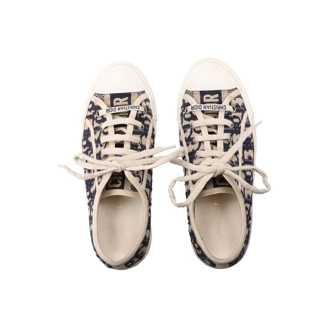 디올 KCK211OBE 워크앤디올 스니커즈 코튼 딥 블루 37 상품이미지3