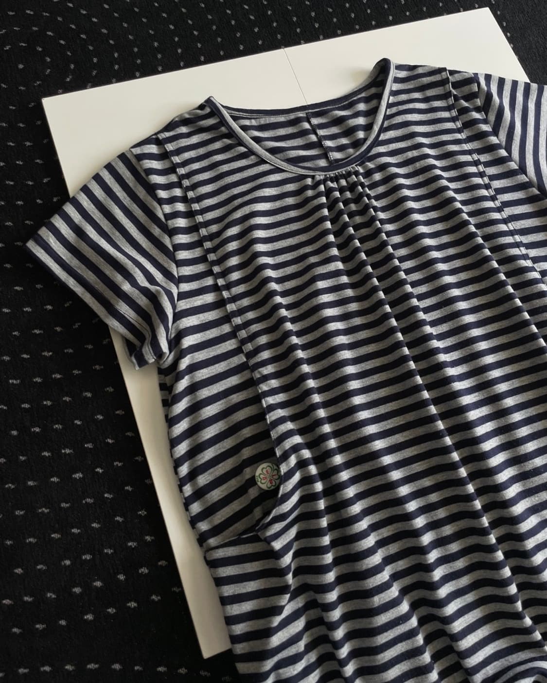 stripe patterned one-piece 상품이미지7