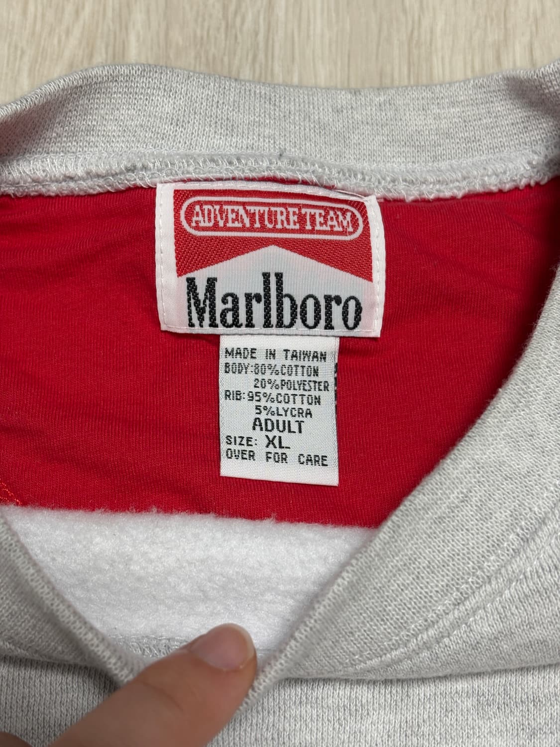 90s 말보로 도마뱀 스웻셔츠 상품이미지4