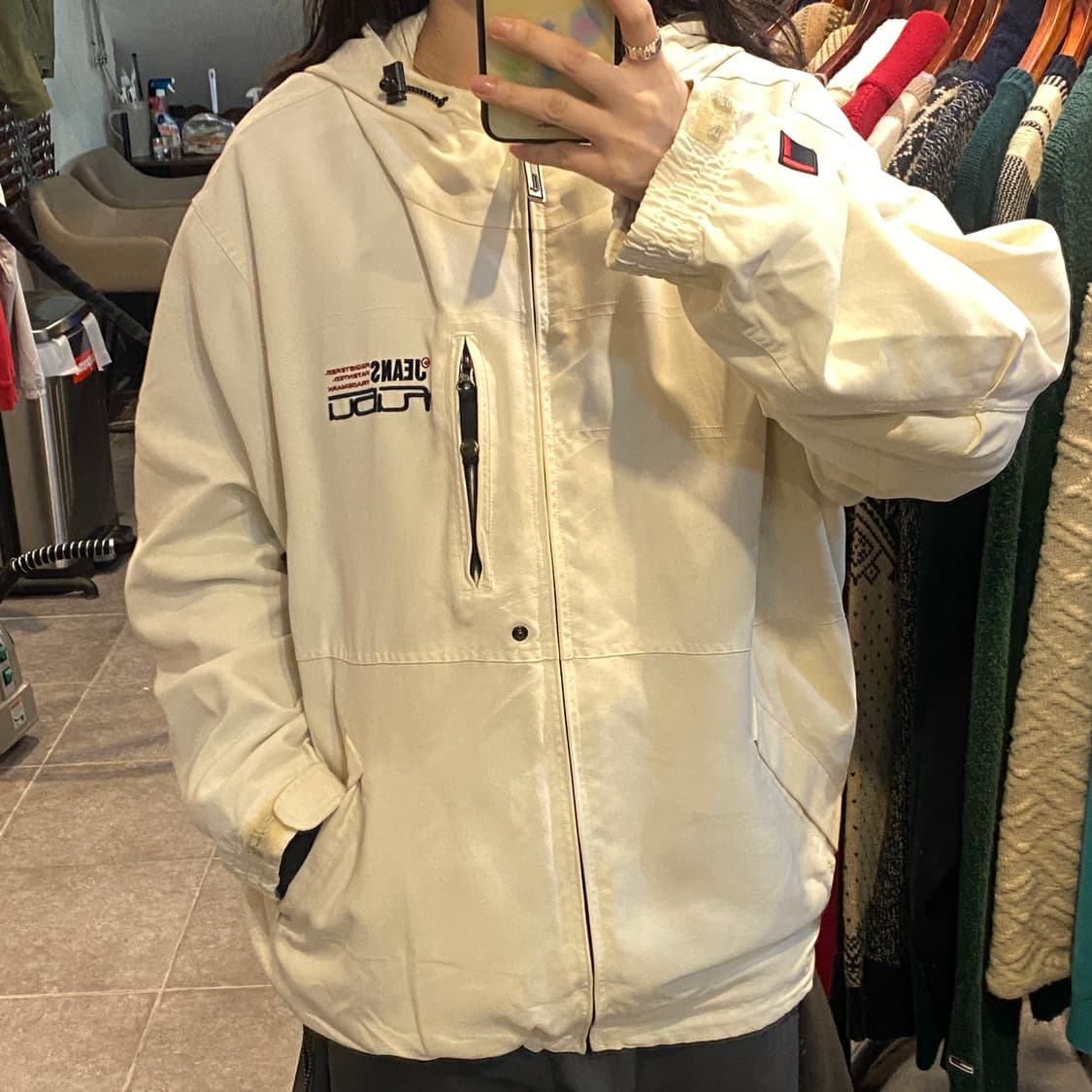 [NO.9] FUBU 후드 바람막이 상품이미지1