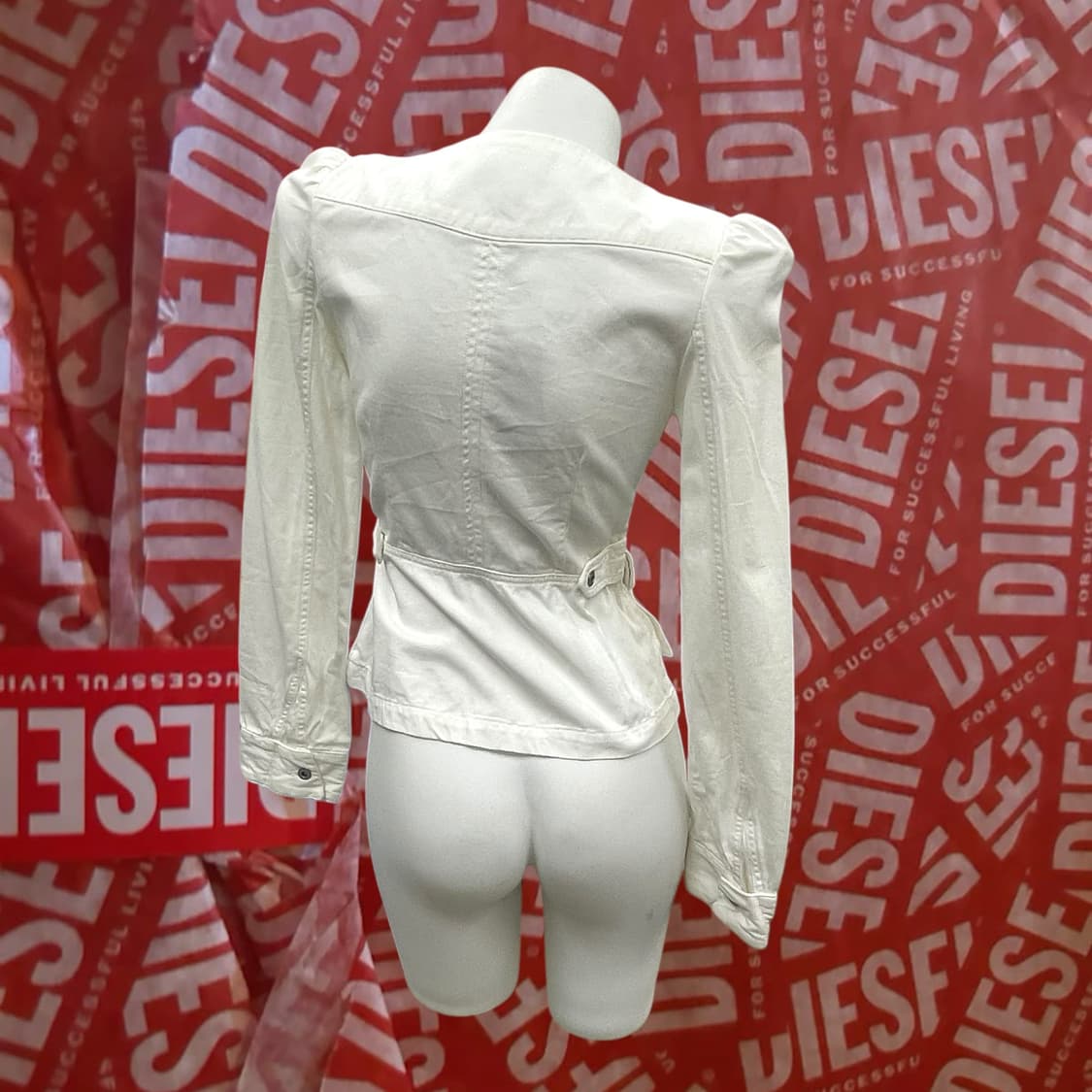 DIESEL white jacket 상품이미지2
