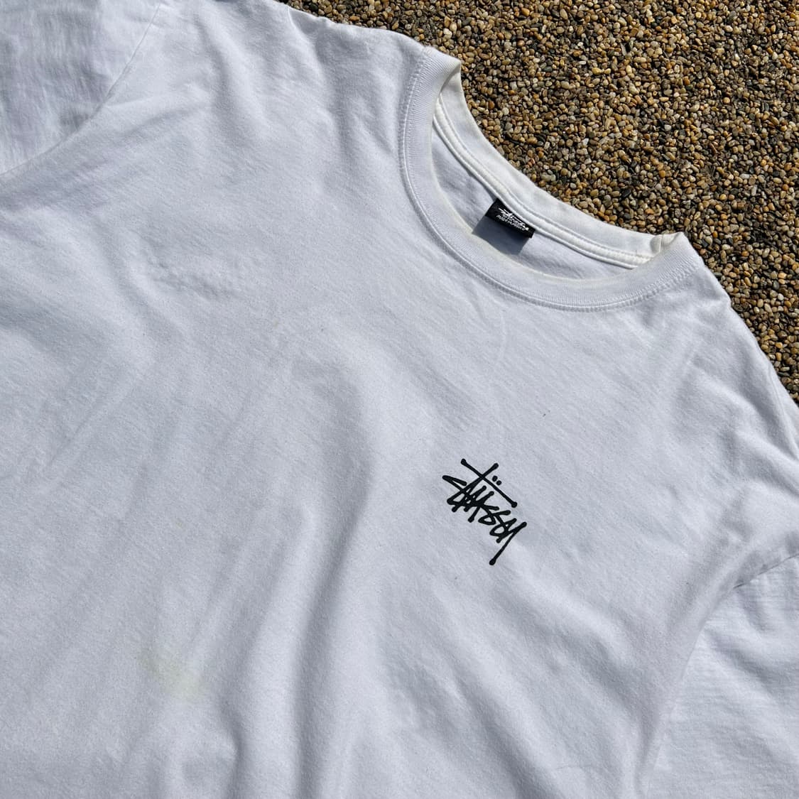 스투시(Stussy)화이트 반팔티 상품이미지2