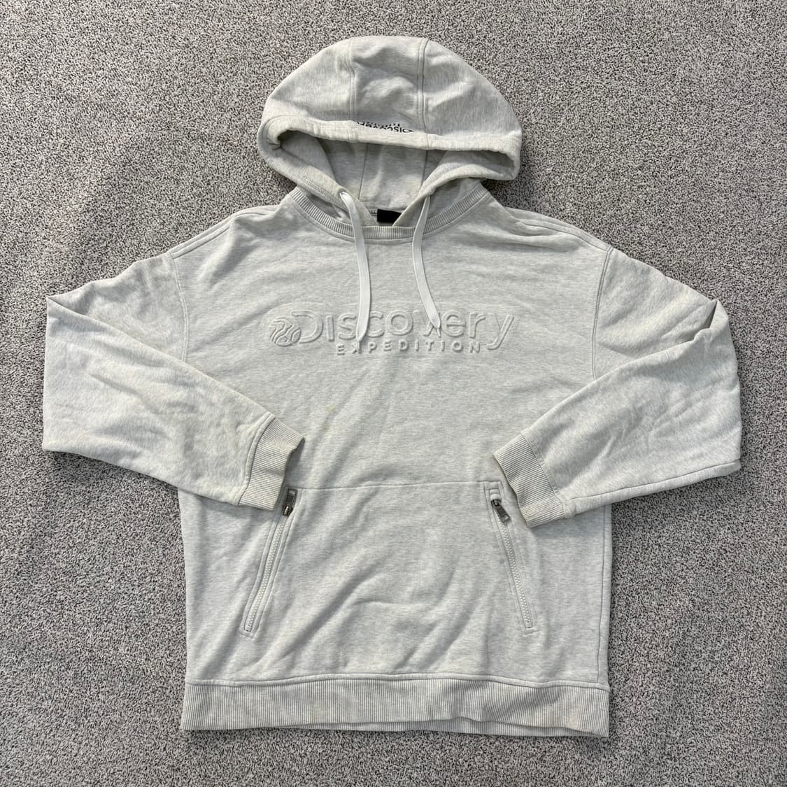 105 디스커버리 빅로고 후드티 0304J 상품이미지1