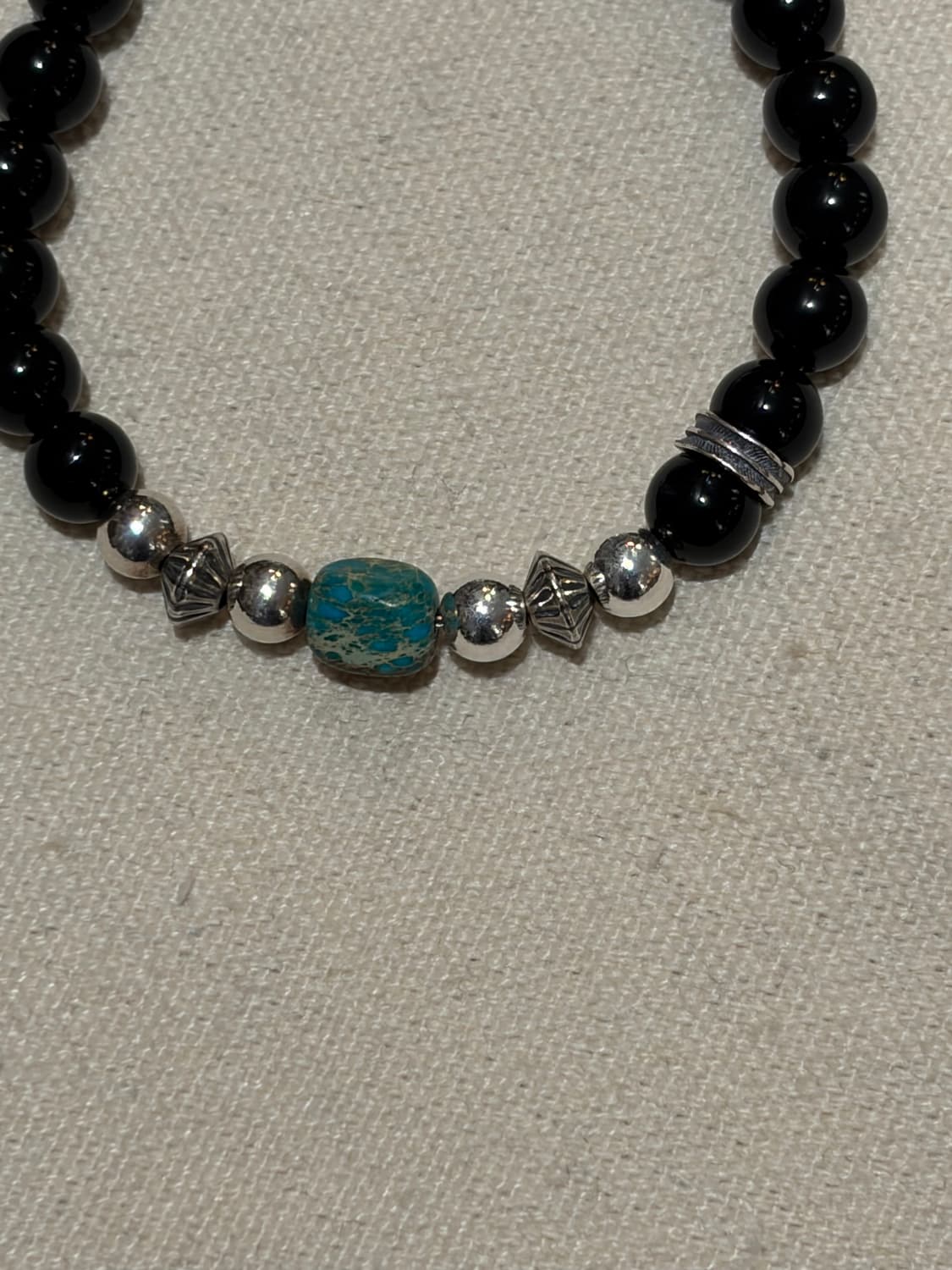 One & Only Black Onyx Turquoise Bracelet 상품이미지5