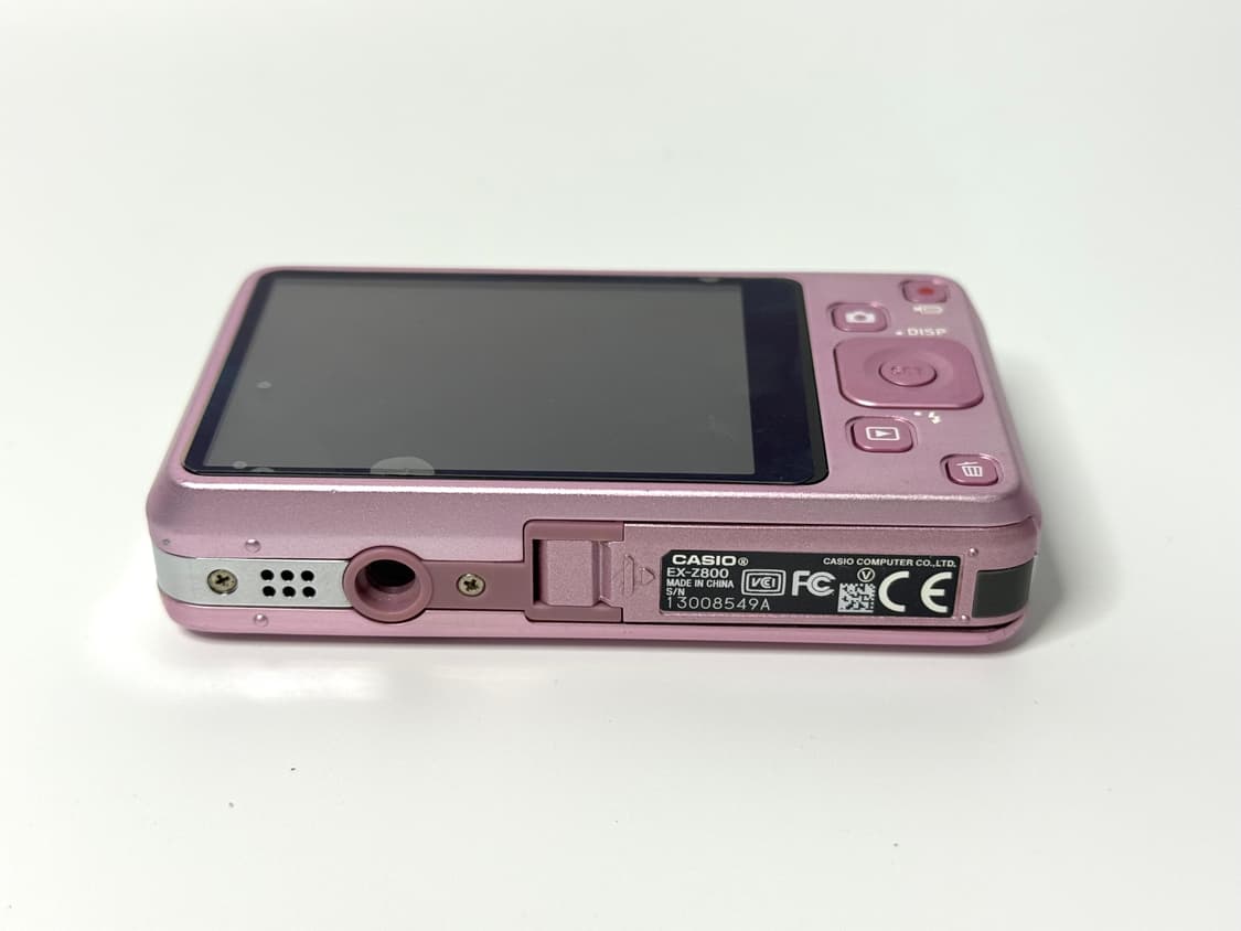 카시오 엑슬림 ex-z800 핑크 디카 상품이미지6